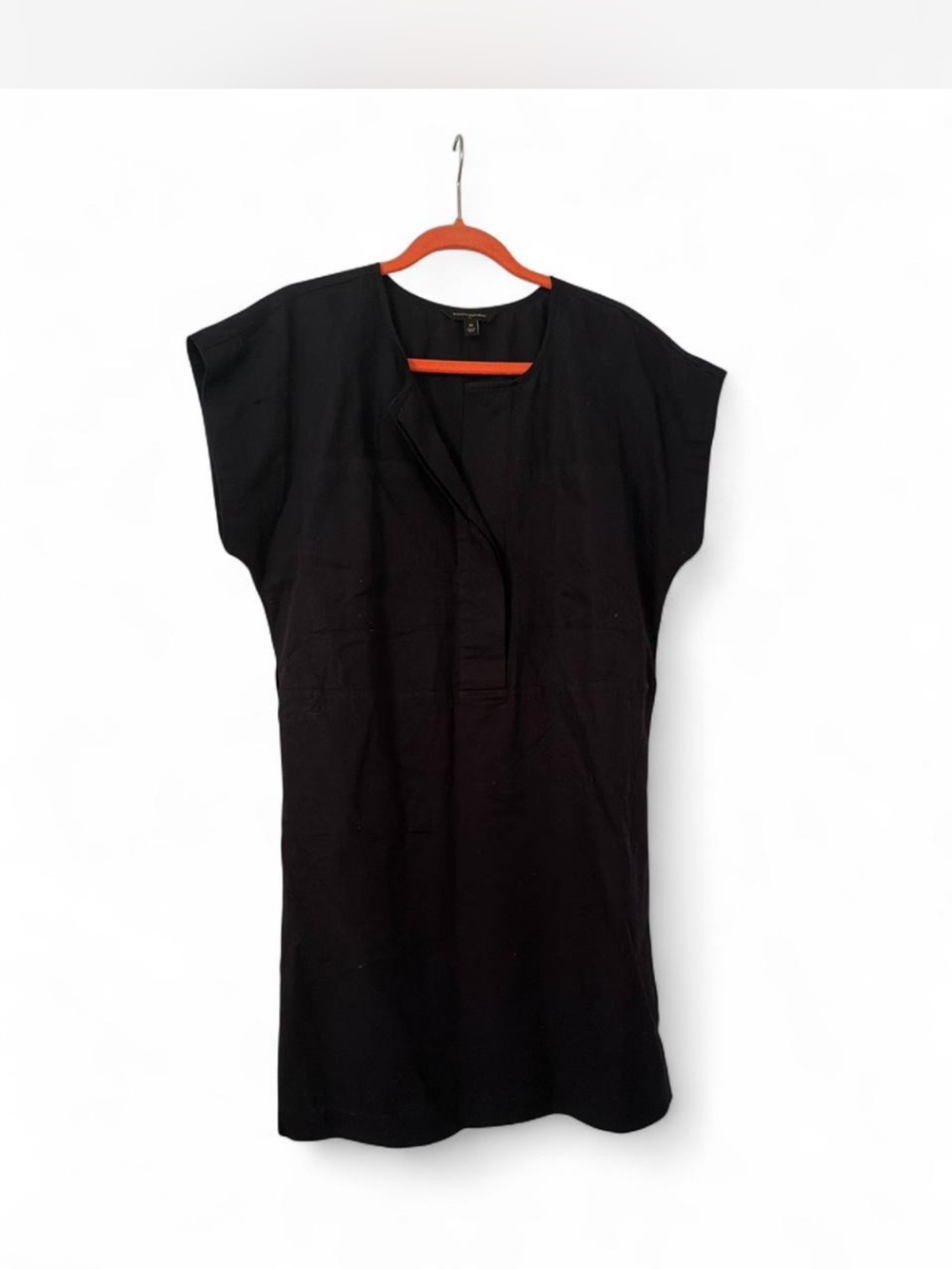 Banana Republic Black Short Sleeve Tunic dress